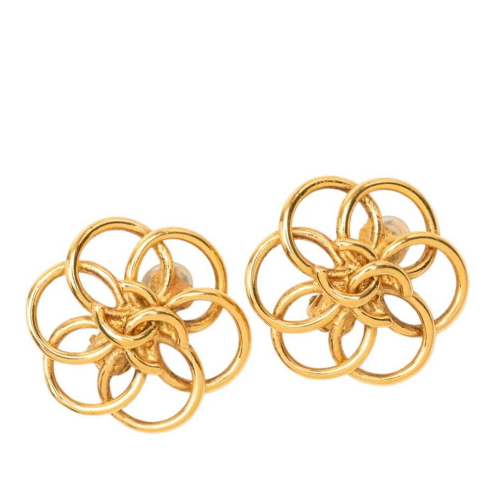 CHANEL Gold Earrings